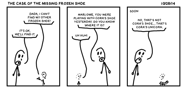 The Case of the Missing Frozen Shoe