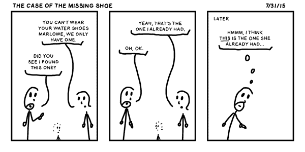 The Case of the Missing Shoe