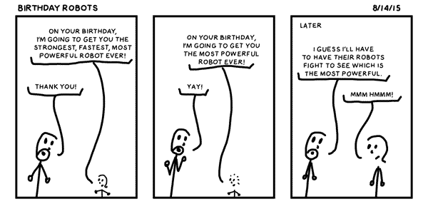 Birthday Robots