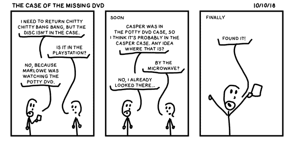 The Case of the Missing DVD