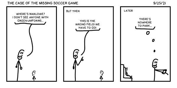 The Case of the Missing Soccer Game