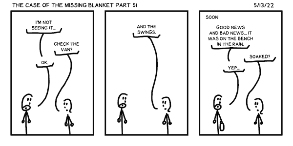 The Case of the Missing Blanket Part 51